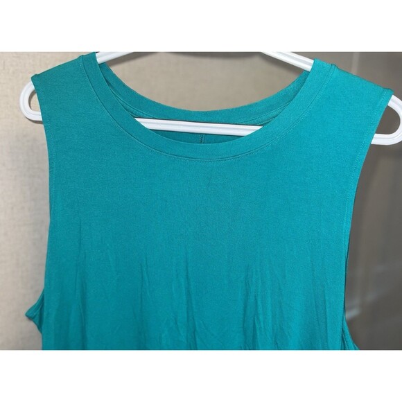 Womens Time And True Dress Size XXXL(22) A Line Light Blue comfortable Dress - Picture 4 of 5